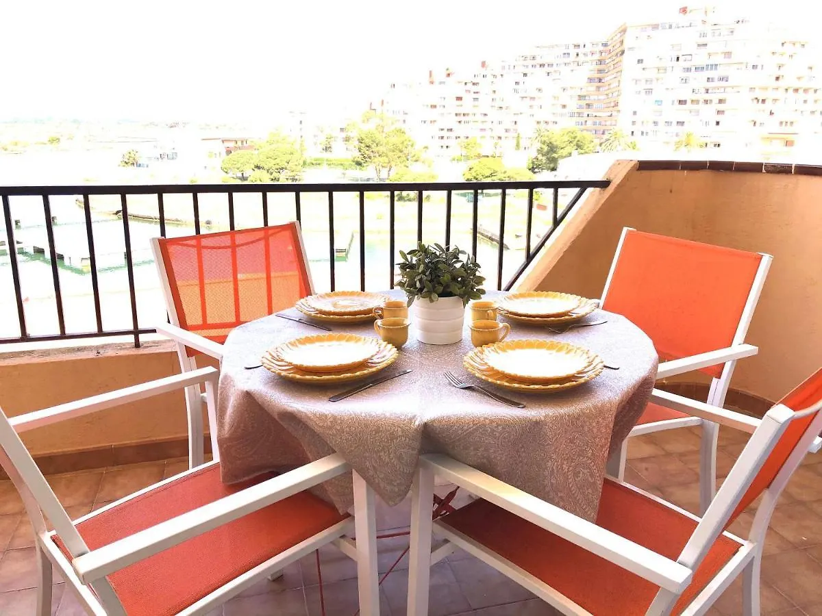 Romina 4E - Apartamento En Los Canales De Roses Santa Margarita - Terraza Con Vistas Lejlighed